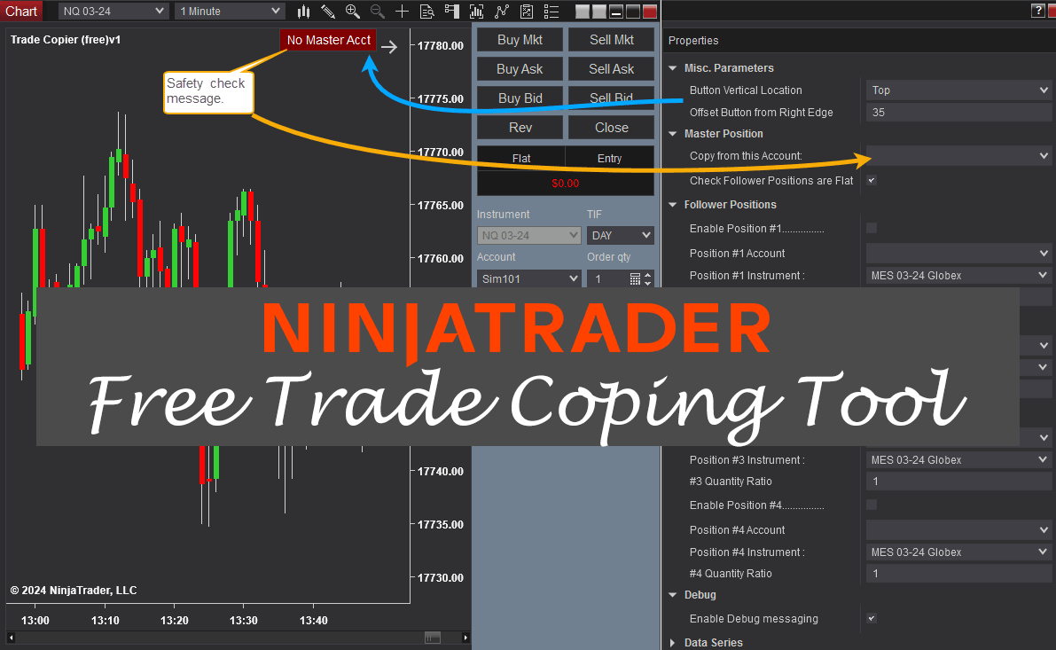 NinjaTrader Trade Copying Software