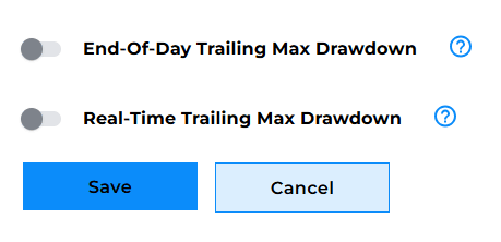 NinjaTrader Drawdown Protection